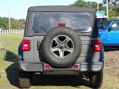 2020 Jeep Wrangler Unlimited Black and Tan