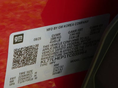 2026 Chevrolet Trax LT